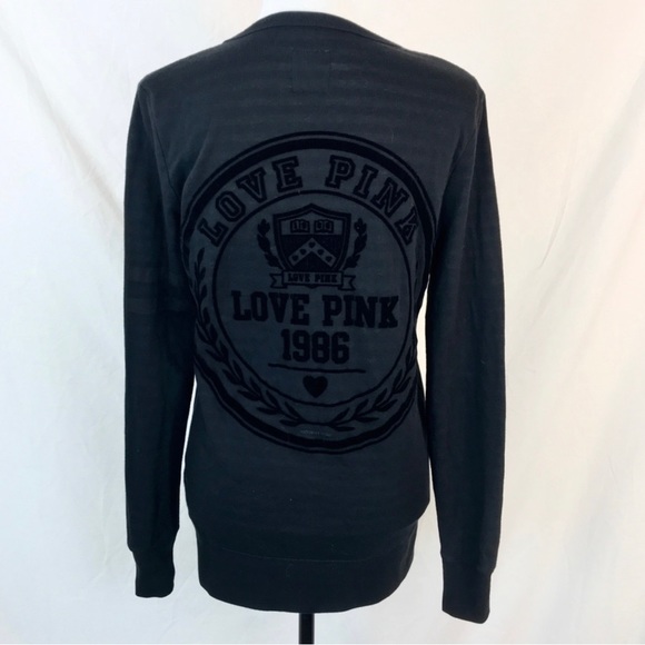 PINK Victoria's Secret Sweaters - Y2K Victorias Secret Pink Cardigan size medium. Y2K sweater. Pre loved sz M